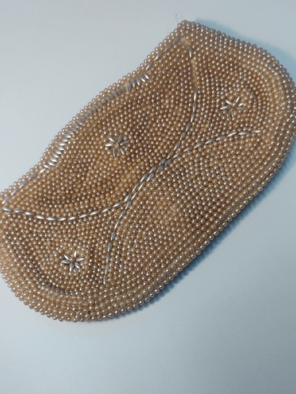 MCM Beaded Clutch